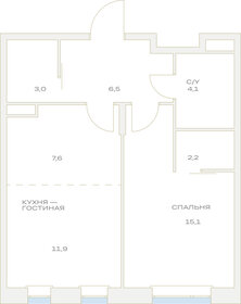 54 м², 2-комнатная квартира 9 190 000 ₽ - изображение 42