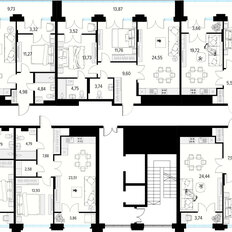 Квартира 85,6 м², 1-комнатная - изображение 2