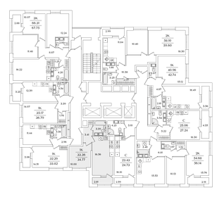 Квартира 34,8 м², 1-комнатная - изображение 2