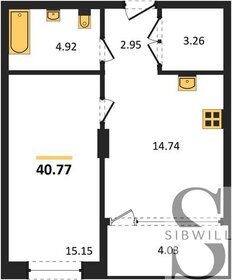 41 м², 1-комнатная квартира 5 213 000 ₽ - изображение 11