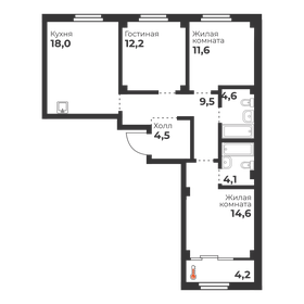 143 м², 5-комнатная квартира 13 200 000 ₽ - изображение 72