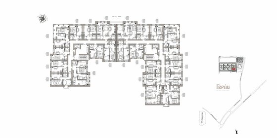 70 м², 3-комнатная квартира 7 200 000 ₽ - изображение 80