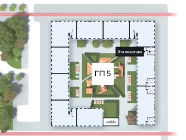 48,5 м², 1-комнатная квартира 6 300 000 ₽ - изображение 46