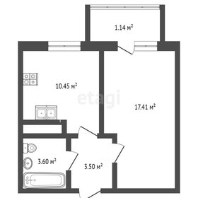 31,5 м², 1-комнатная квартира 4 650 000 ₽ - изображение 68