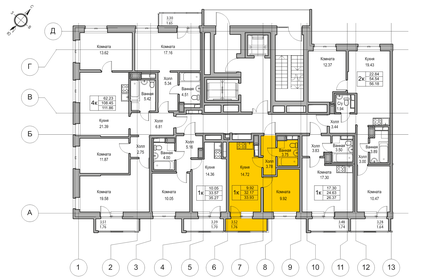 27,3 м², 1-комнатная квартира 7 365 000 ₽ - изображение 35