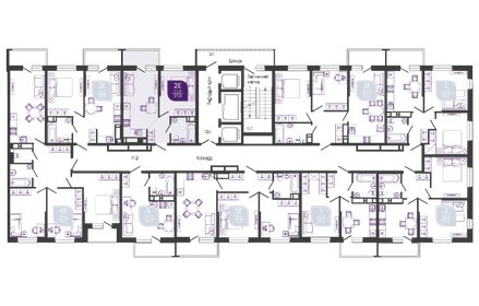 42 м², 1-комнатная квартира 5 800 000 ₽ - изображение 51