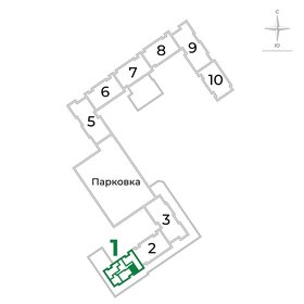 21,2 м², квартира-студия 3 270 000 ₽ - изображение 3