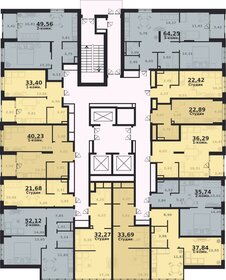 33,7 м², 1-комнатная квартира 4 312 320 ₽ - изображение 30