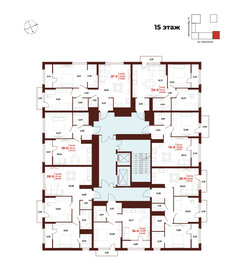 71,6 м², 2-комнатная квартира 7 800 040 ₽ - изображение 20