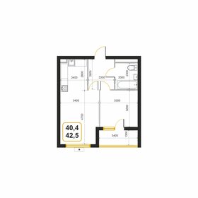 39,7 м², квартира-студия 6 028 445 ₽ - изображение 35