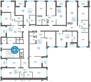 66,5 м², 2-комнатная квартира 7 055 200 ₽ - изображение 23