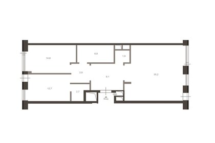 110,4 м², 2-комнатная квартира 64 032 000 ₽ - изображение 22