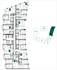 45,4 м², 1-комнатная квартира 8 620 300 ₽ - изображение 18