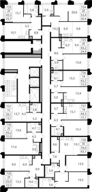 Квартира 53,4 м², 1-комнатная - изображение 2