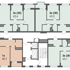 Квартира 64,6 м², 2-комнатная - изображение 4