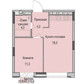 28,3 м², квартира-студия 5 499 000 ₽ - изображение 53