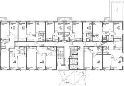 61,9 м², 2-комнатная квартира 8 750 000 ₽ - изображение 59