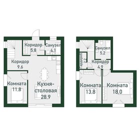 Квартира 101,9 м², 3-комнатная - изображение 1