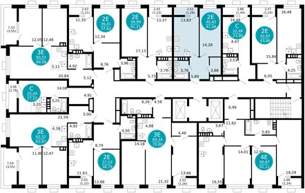 Квартира 41,7 м², 1-комнатная - изображение 2