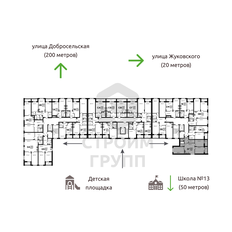 Квартира 77,5 м², 3-комнатная - изображение 3