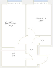 35,4 м², 1-комнатная квартира 8 579 261 ₽ - изображение 83