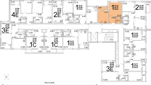 37,7 м², квартира-студия 4 800 000 ₽ - изображение 82