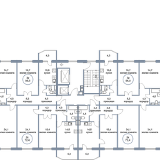 Квартира 71,5 м², 2-комнатная - изображение 2