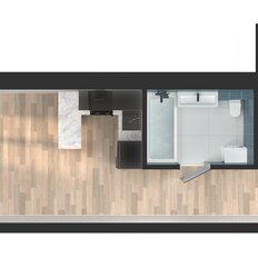 Квартира 31,3 м², студия - изображение 5