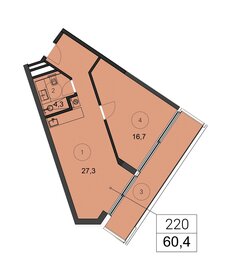 183,2 м², 3-комнатные апартаменты 366 400 000 ₽ - изображение 69