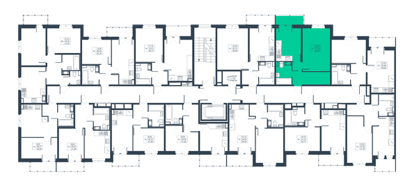 38,4 м², 1-комнатная квартира 5 486 910 ₽ - изображение 42