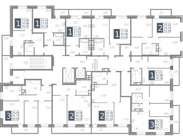 72 м², 2-комнатная квартира 5 860 000 ₽ - изображение 53