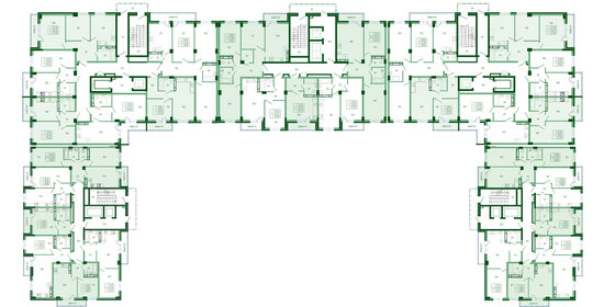 72,5 м², 2-комнатная квартира 12 899 999 ₽ - изображение 19