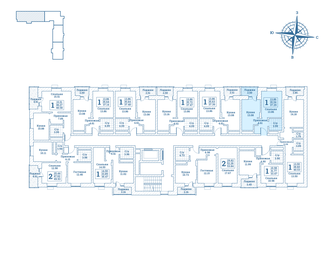 37,4 м², 1-комнатная квартира 4 413 200 ₽ - изображение 12