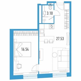 47 м², 1-комнатная квартира 10 493 000 ₽ - изображение 98