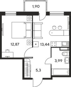 38 м², 1-комнатная квартира 6 000 000 ₽ - изображение 18