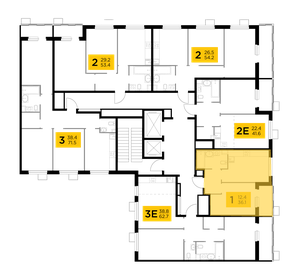 38,7 м², 1-комнатная квартира 6 294 900 ₽ - изображение 63