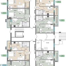 Квартира 42,6 м², 1-комнатная - изображение 3