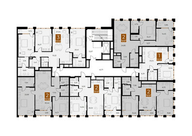 129 м², 3-комнатная квартира 16 890 000 ₽ - изображение 89