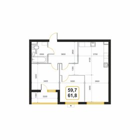 61,8 м², квартира-студия 8 281 200 ₽ - изображение 27