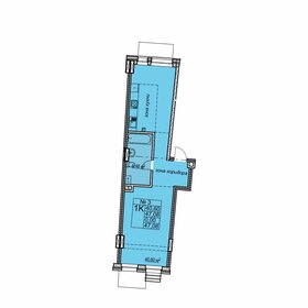 46,7 м², 1-комнатная квартира 17 270 000 ₽ - изображение 15