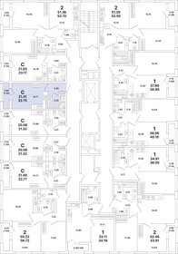 23,6 м², квартира-студия 4 500 000 ₽ - изображение 92