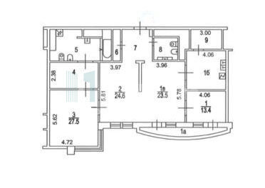 185 м², 3-комнатная квартира 199 500 000 ₽ - изображение 1