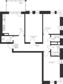 105,8 м², 4-комнатная квартира 12 167 000 ₽ - изображение 60