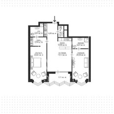 Квартира 107 м², 3-комнатная - изображение 2