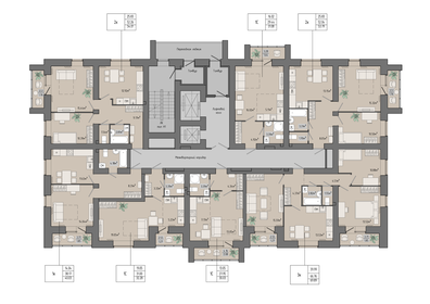 51,5 м², 1-комнатная квартира 5 100 000 ₽ - изображение 2