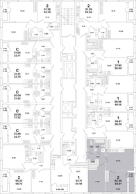 52,7 м², 2-комнатная квартира 12 480 000 ₽ - изображение 112