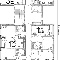 Квартира 68,4 м², 3-комнатная - изображение 2