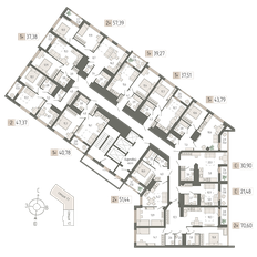 Квартира 37,4 м², 1-комнатная - изображение 2