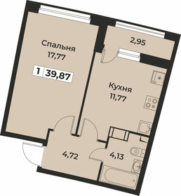 39,5 м², 1-комнатная квартира 7 000 000 ₽ - изображение 76