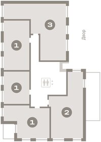 Квартира 32,2 м², 1-комнатная - изображение 2